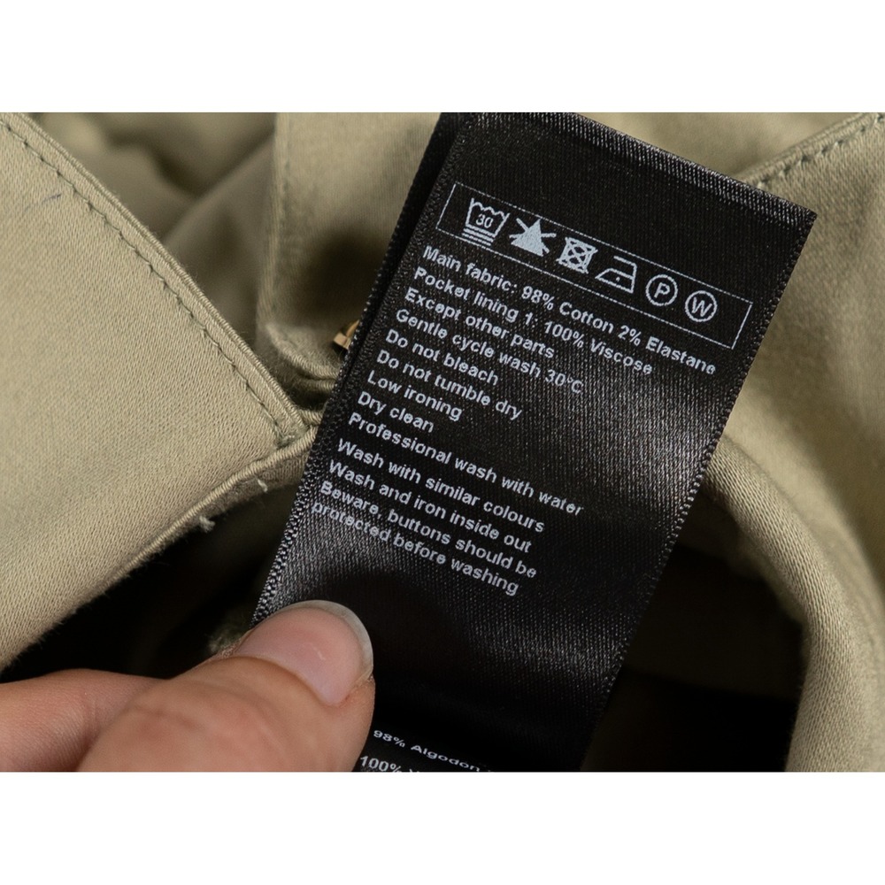 ba&sh Womens Austra Utility Jumpsuit Cargo Cotton Khaki Green 36 New - Picture 5 of 11
